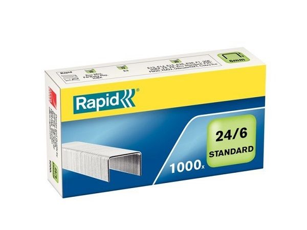 RAPID C.1000 GRAPAS 24/6 GALVAN. 24855600