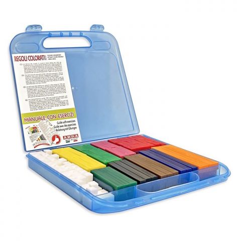 MALETÍN 200 REGLETAS PLÁSTICO COLORES 121 (ARDA)