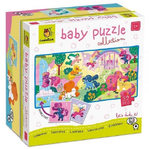 PUZZLE BABY 32 PIEZAS UNICORNIO LU21849 (LUDATTICA)