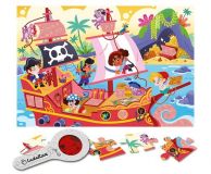 PUZZLE SECRETO 24 PIEZAS LOS PIRATAS LU21856 (LUDATTICA)