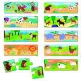 JUEGO TRIO MONTESSORI FAMILIAS DE ANIMALES 23850 (LUDATTICA)