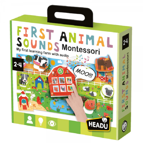 JUEGO FIRST ANIMAL SOUNDS MONTESSORI MU57885 (HEADU)