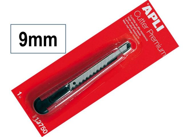 APLI CUTTER 9MM GUÍA METÁLICA ESTRECHO 13750