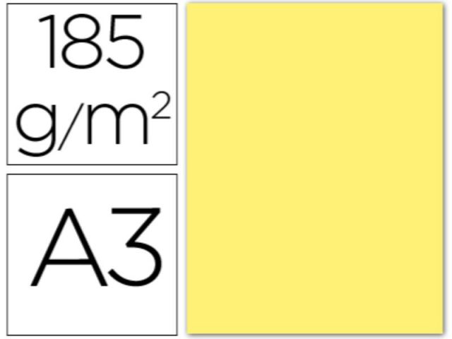 GUARRO 50H CART.IRIS A3 185G AMARILLO CLA 00040183