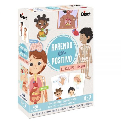 JUEGO APRENDO EN POSITIVO EL CUERPO HUMANO 41210 (DISET)