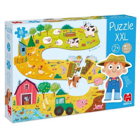 PUZZLE XXL 17 PIEZAS GRANJA 53176 (GOULA)