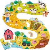 PUZZLE XXL 17 PIEZAS GRANJA 53176 (GOULA)