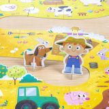 PUZZLE XXL 17 PIEZAS GRANJA 53176 (GOULA)