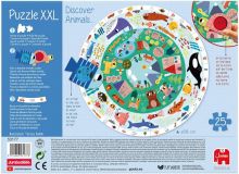 PUZZLE XXL 25 PIEZAS DESCUBRE ANIMALES 53177 (GOULA)