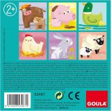 JUEGO 4 CUBOS GRANJA 53467 (GOULA)