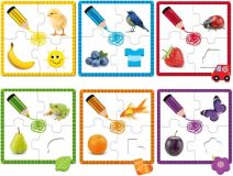 6 PUZZLE COLOR 24 PIEZAS 53475 (GOULA)