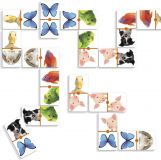 JUEGO DOMINÓ FOTO DE LOS ANIMALES (DISET)