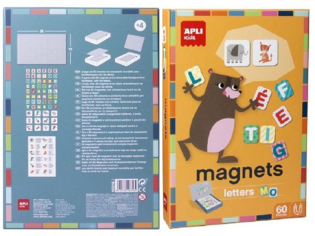 JUEGO MAGNÉTICOS LETRAS 16816 (APLI KIDS)