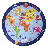 PUZLE CIRCULAR MAPAMUNDI 18201 (APLI KIDS) 