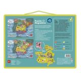 PUZZLE MAGNÉTICO ESPAÑA 50 PIEZAS 18893 (APLI KIDS)