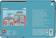 PUZZLE INFANTIL ESTACION BOMBEROS 24 P 19014  (APLI KIDS)