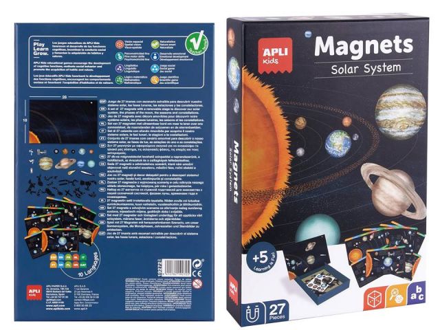 APLI KIDS JUEGO MAGNÉTICOS SOLAR SYSTEM 19272