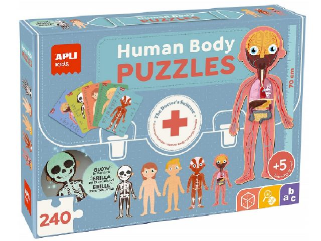 PUZZLE EDUCATIVO CUERPO HUMANO 19438 (APLI KIDS)