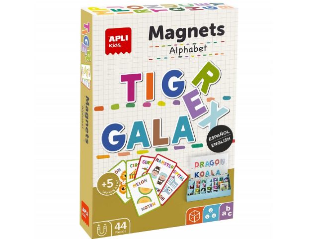 JUEGO MAGNÉTICOS ABECEDARIO 19443 (APLI KIDS)