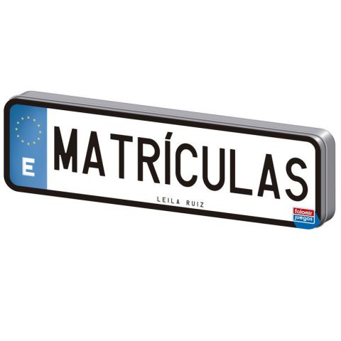 JUEGO MATRÍCULAS 35043 (FALOMIR)