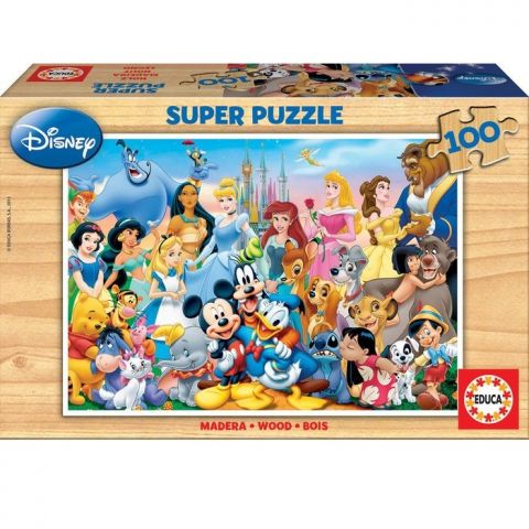 PUZZLE 100 PIEZAS EL MARAVILLOSO MUNDO DE DISNEY 12002 (EDUCA)