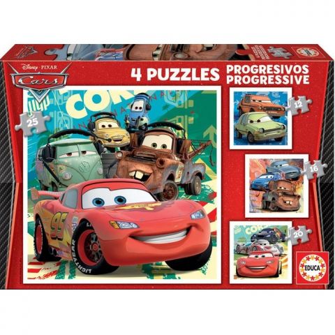PUZZLE PROGRESIVOS CARS 14942 (EDUCA)