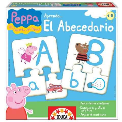 JUEGO APRENDO EL ABECEDARIO PEPPA PIG 15652 (EDUCA)