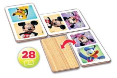  JUEGO DOMINÓ MADERA MICKEY + MINNIE 16037 (EDUCA)