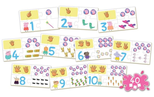 JUEGO APRENDO LOS NÚMEROS PEPPA PIG 16224 (EDUCA)