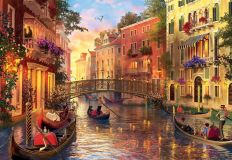 PUZZLE 1500 PIEZAS ATARDECER EN VENECIA 17124 (EDUCA)
