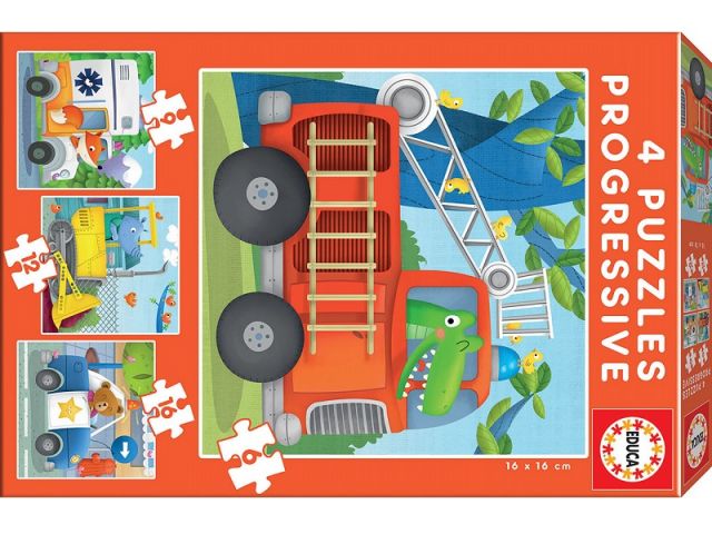 PUZZLE PROGRESIVO PATRULLA RESCATE 17144 (EDUCA)