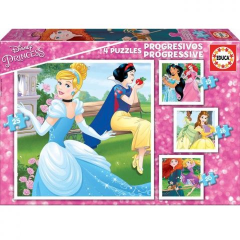 PUZZLE PROGRESIVOS PRINCESAS DISNEY 17166 (EDUCA)
