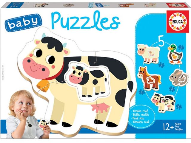 PUZZLE BABY ANIMALES GRANJA 17574 (EDUCA)