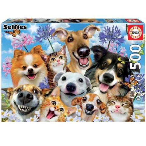 PUZZLE 500 PIEZAS FUN IN THE SUN SELFIE 17983 (EDUCA)