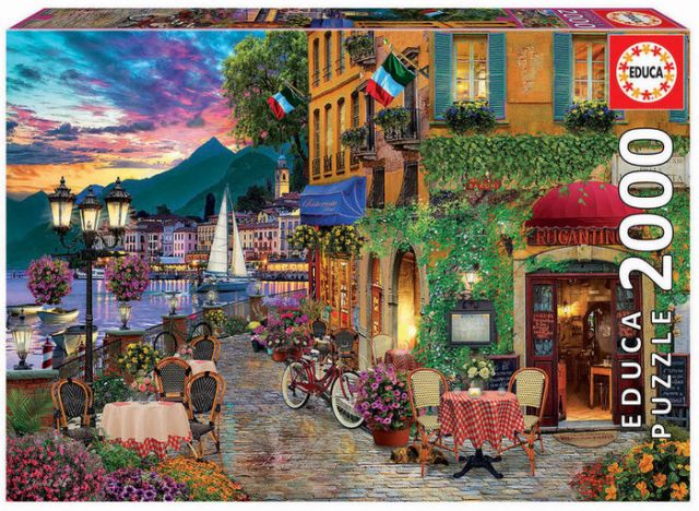 PUZZLE 2000 PZ. ITALIAN FASCINO  - 18009 (EDUCA)