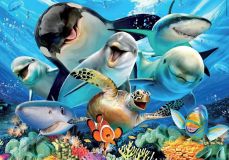 PUZZLE 100 PIEZAS SELFIE BAJO EL MAR 18062 (EDUCA)