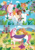 2 PUZZLES 20 PIEZAS UNICORNIOS Y HADAS 18064 (EDUCA)