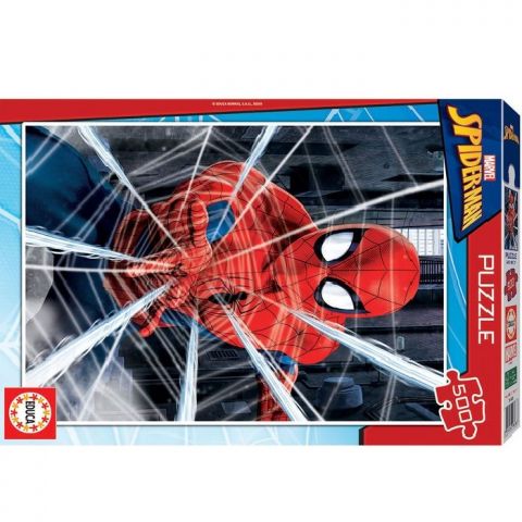 PUZZLE 500 PIEZAS SPIDER-MAN 18486 (EDUCA)