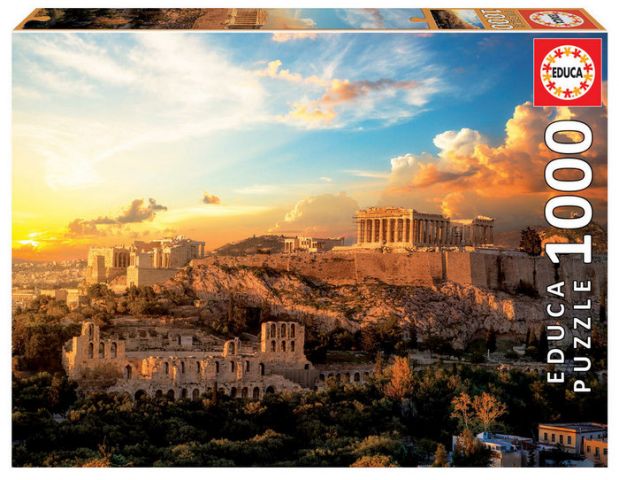 PUZZLE 1000 PZ. ACROPOLIS ATENAS  -18489 (EDUCA)