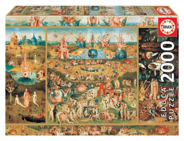 PUZZLE 2000 PZ. EL JARDIN DE LAS DELICIAS -18505 