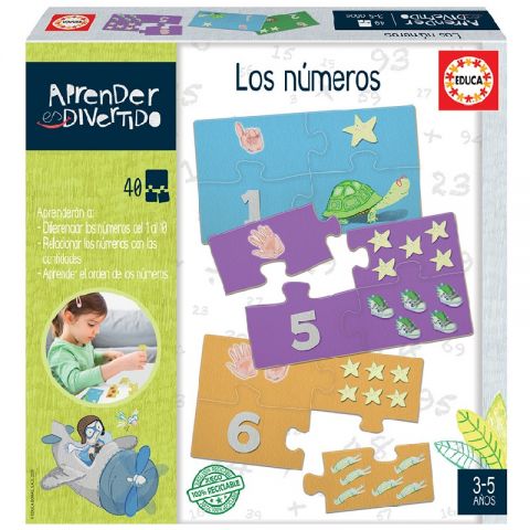 JUEGO APRENDER ES DIVIERTIDO: LOS NÚMEROS 18695 (EDUCA)