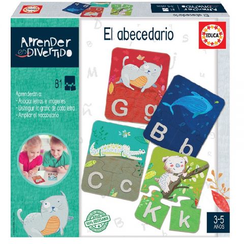 JUEGO APRENDER ES DIVIERTIDO: EL ABECEDARIO 18696 (EDUCA)