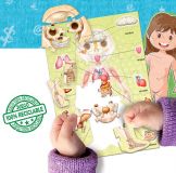 JUEGO APRENDER ES DIVIERTIDO: EL CUERPO HUMANO 18701 (EDUCA)