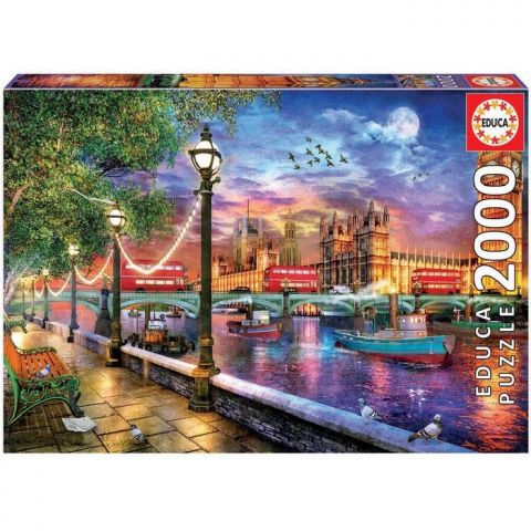 PUZZLE 2000 PIEZAS LONDRES AL ATARDECER 19046 (EDUCA)