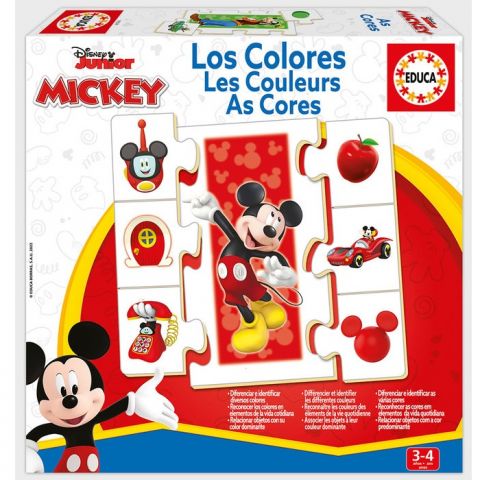 JUEGO APRENDO LOS COLORES MICKEY AND FRIENDS 19329 (EDUCA)
