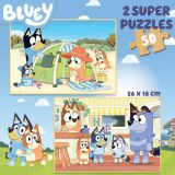 2 SUPER PUZZLES BLUEY (EDUCA)