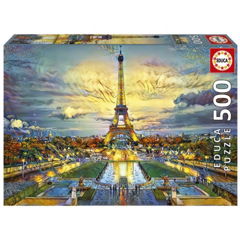 PUZZLE 500 PIEZAS TORRE EIFFEL 19621 (EDUCA)