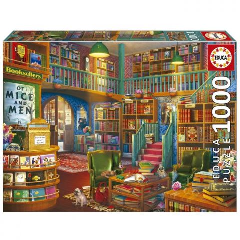 PUZZLE 1000 PIEZAS LIBRERÍA 19925 (EDUCA)