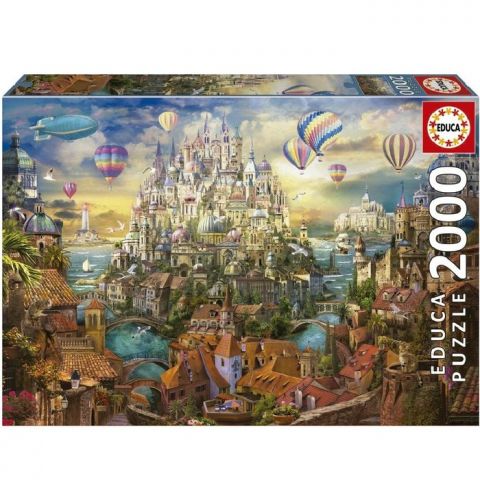 PUZZLE 2000 PIEZAS CIUDAD DE LOS SUEÑOS 19944 (EDUCA)