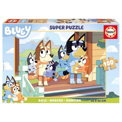 PUZZLE 100 PIEZAS BLUEY 19967 (EDUCA)